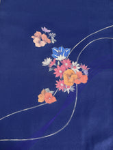 画像をギャラリービューアに読み込む, 縁線暈し花模様【袷】
