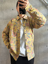 画像をギャラリービューアに読み込む, 暈し更紗絵模様・紬【M】
