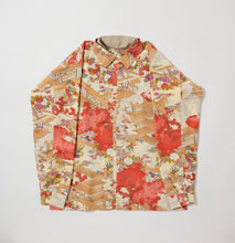 画像をギャラリービューアに読み込む, 家屋菊菖蒲楓流水風景模様【M】
