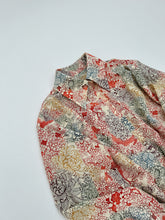 画像をギャラリービューアに読み込む, 暈し四季草花型染模様
