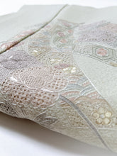 画像をギャラリービューアに読み込む, 【予約品】スワトウ刺繍・牡丹に几帳模様
