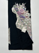 画像をギャラリービューアに読み込む, 【予約品】銀駒刺繍の草花模様【フォーマルシュッケニ】
