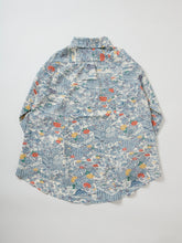 画像をギャラリービューアに読み込む, 茶や辻模様・牡丹流水【ブラウス】
