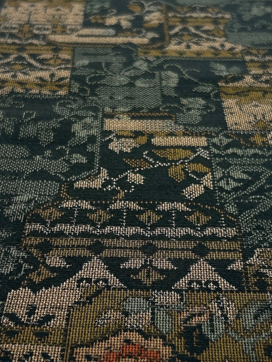 更紗織り絵大島紬【ブラウス】