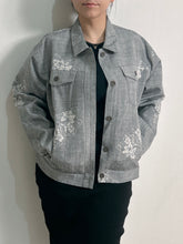 画像をギャラリービューアに読み込む, 桔梗模様紬【ケニジャン】
