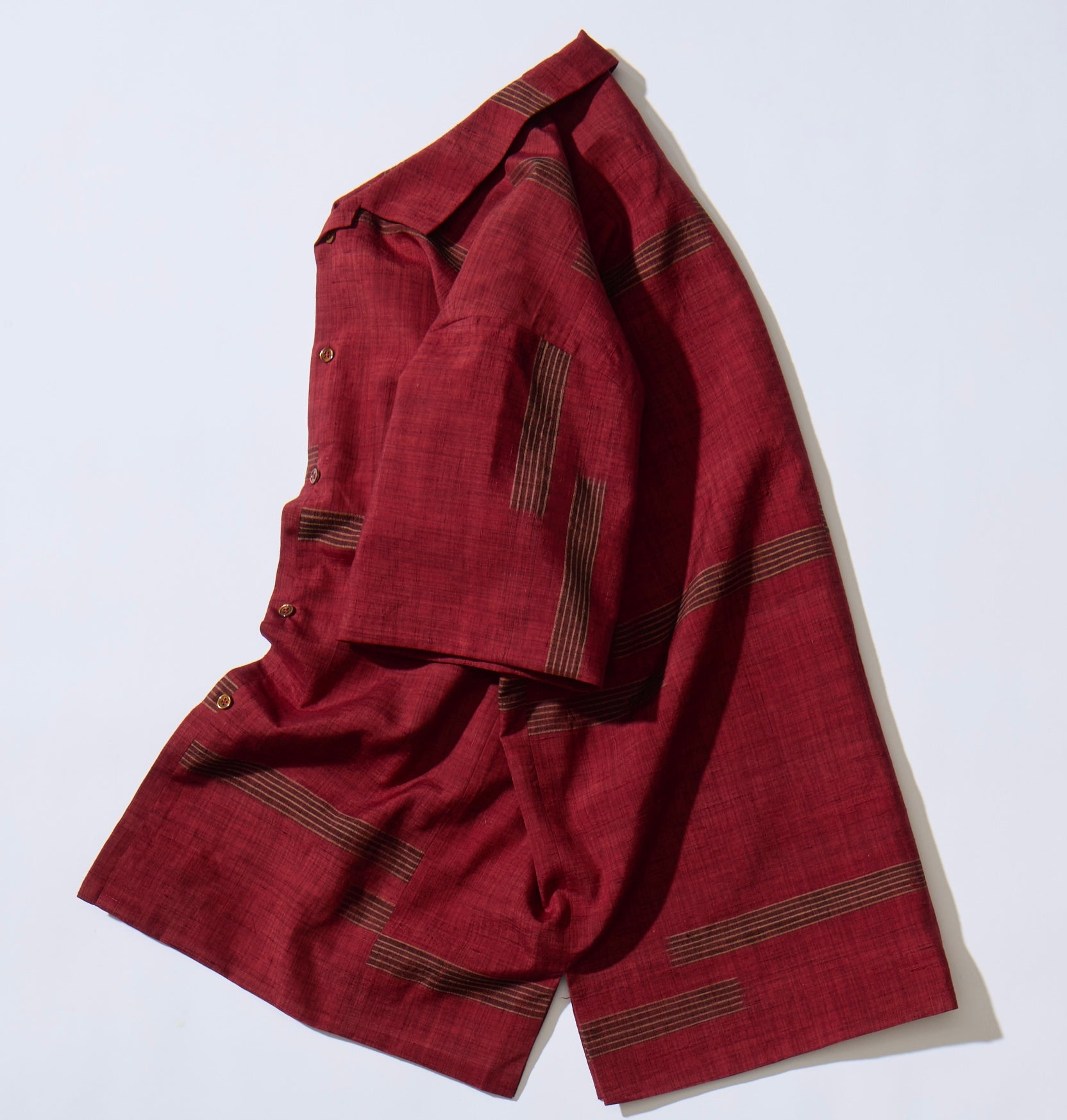 keniamarilia ケニシャツ大島紬