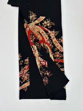 画像をギャラリービューアに読み込む, 【予約品】枝花熨斗模様(作家物)黒留袖【フォーマルシュッケニ】
