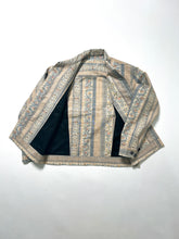 画像をギャラリービューアに読み込む, 縞の唐更紗織模様紬【ケニジャン】
