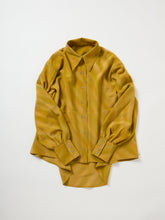 画像をギャラリービューアに読み込む, 山吹茶の色無地暈し【ブラウス】
