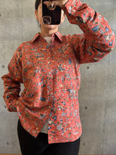 画像をギャラリービューアに読み込む, 更紗模様紬暈し染【S】
