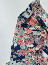 画像をギャラリービューアに読み込む, 牡丹に梅松雲鳥模様紬【ケニジャン】
