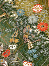 画像をギャラリービューアに読み込む, 膨れ織りに宝散らし模様【六つ釦】
