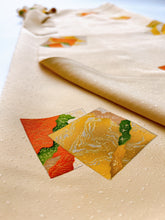 画像をギャラリービューアに読み込む, 色紙に風景模様総点地紋
