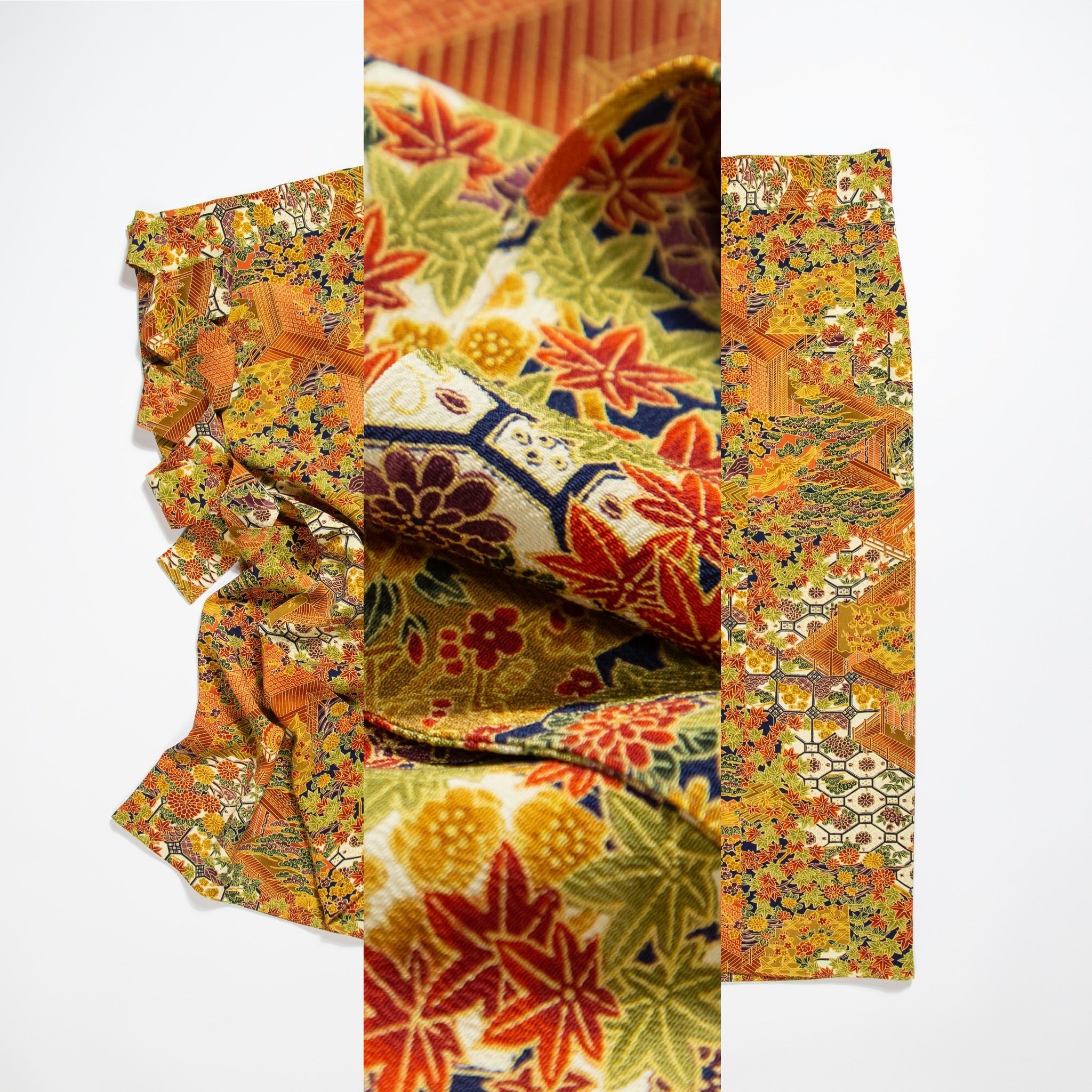 屋敷に鳳凰・花古典柄模様 – keniamarilia